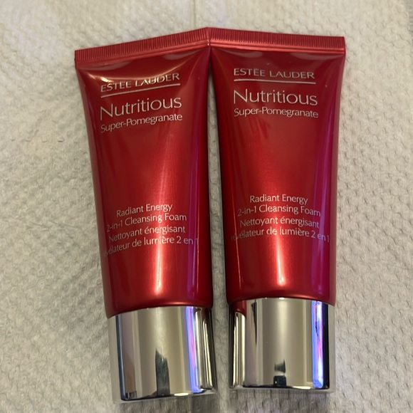 ESTEE LAUDER Nutritious Super-Pomegranate Radiant Energy 2-in-1 Cleanser Travel - Picture 1 of 4
